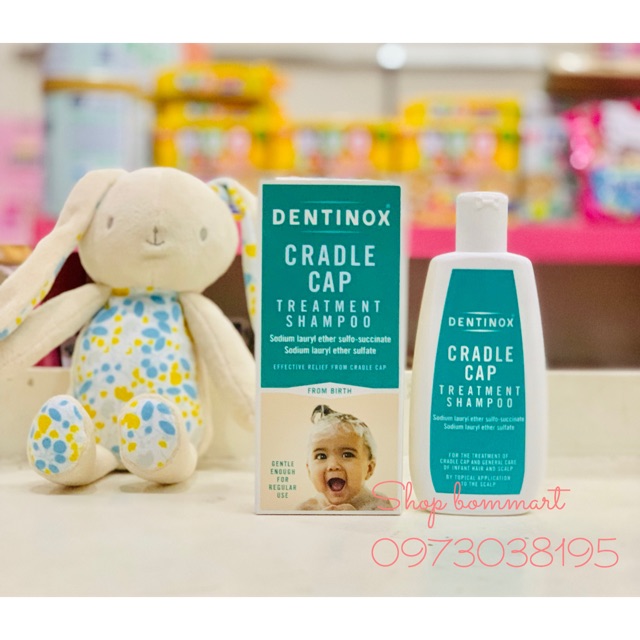 Dầu gội dentinox đặc trị cứt trâu cho bé chai 125ml