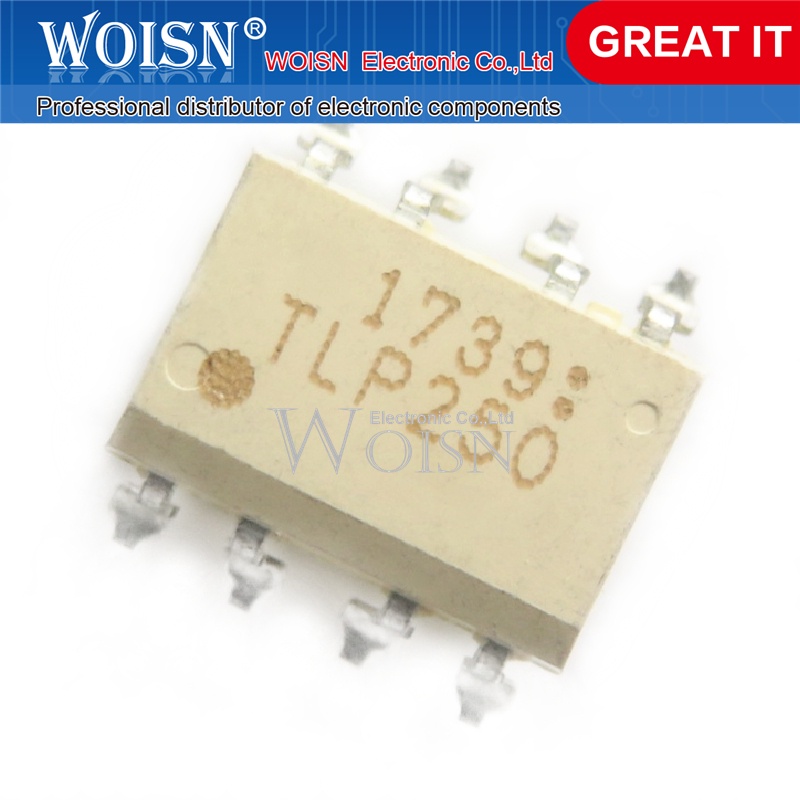 Set 10 Linh Kiện Điện Tử TLP250 TLP350 TLP350H TLP251 TLP351 TLP358 DIP-8 SMD-8