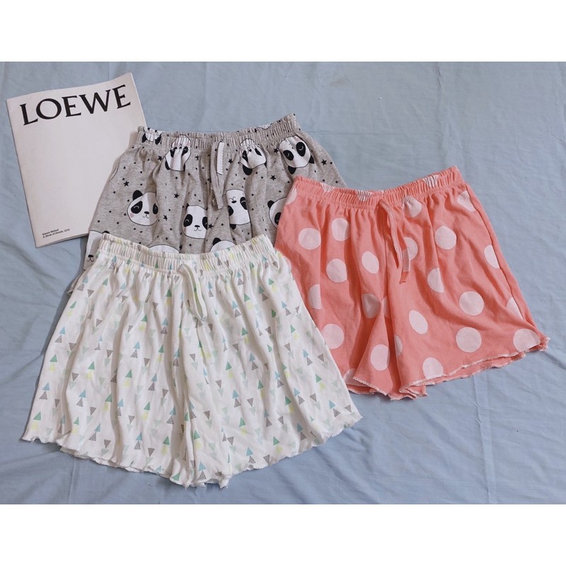 Quần cotton Thái, short mặc nhà, quần đùi Thái loại 1