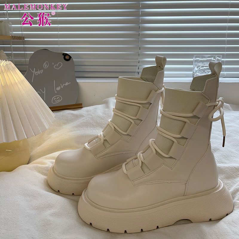 Giày Boot Martin Thiết Kế Mới Thời Trang Mùa Hè Theo Phong Cách Anh