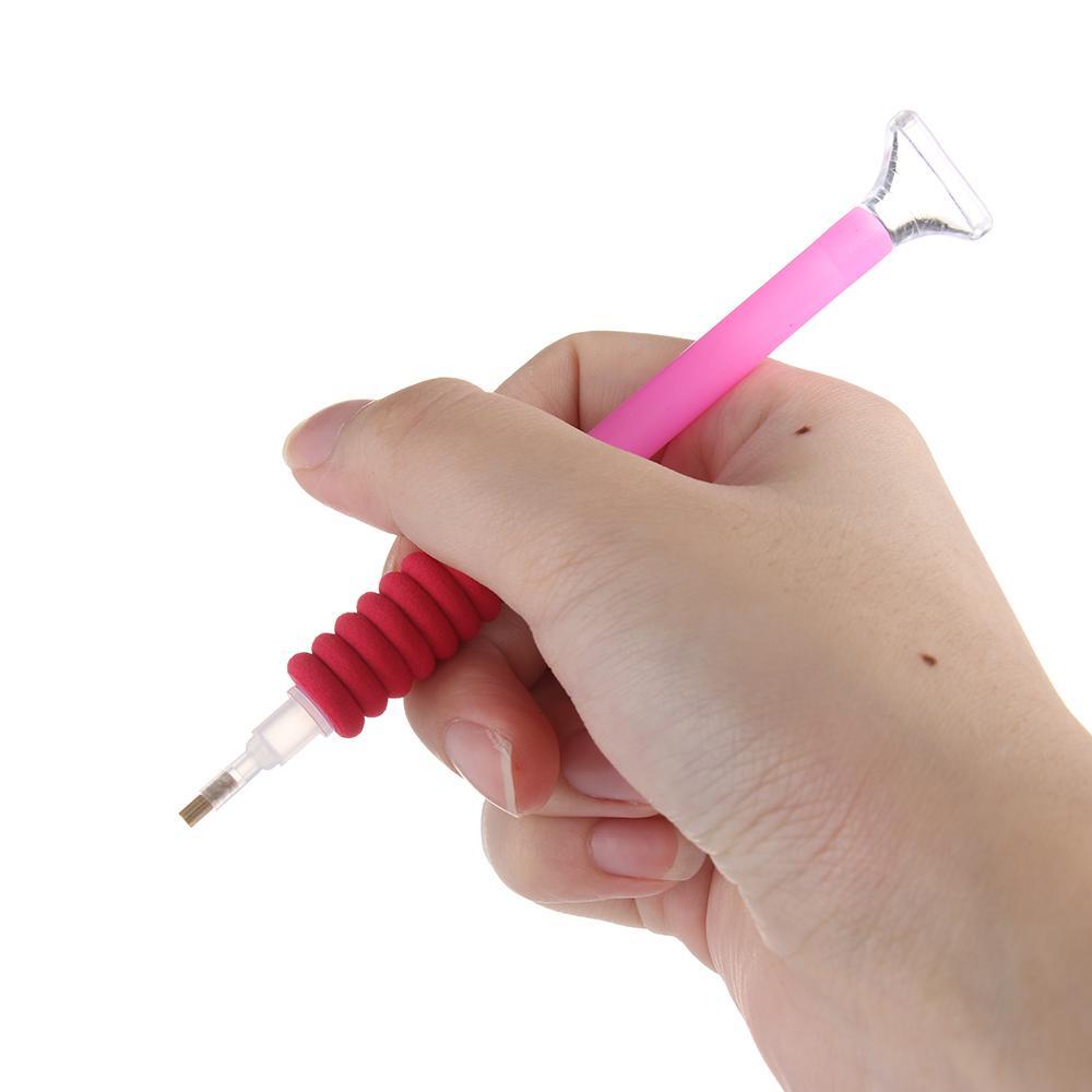 WONDER Set 4 Phụ Kiện Bút Đính Đá Pha Lê Chống Mỏi Tiện Dụng DIY