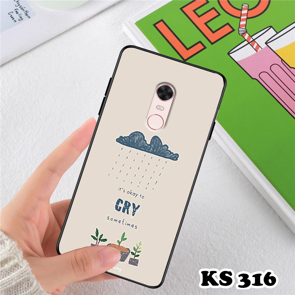 Ốp lưng Xiaomi Redmi 5 - Redmi 5A - Redmi 5X - Redmi 5 Plus - Ốp in hình BlueSky - lưng nhám viền TPU cao cấp