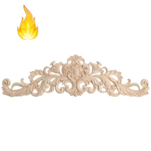 Miếng Gỗ Tự Nhiên Kích Thước 40X12Cm Với Họa Tiết Chạm Khắc Dùng Trong Trang Trí Nội Thất Màu Sắc