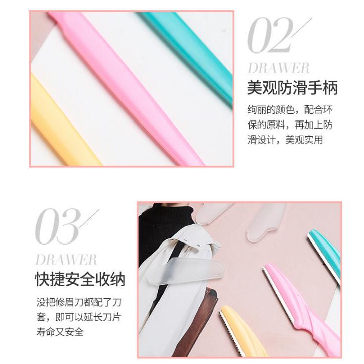 Dao Cạo Pudaier Cho Chân Mày Trang Điểm Mắt 2g