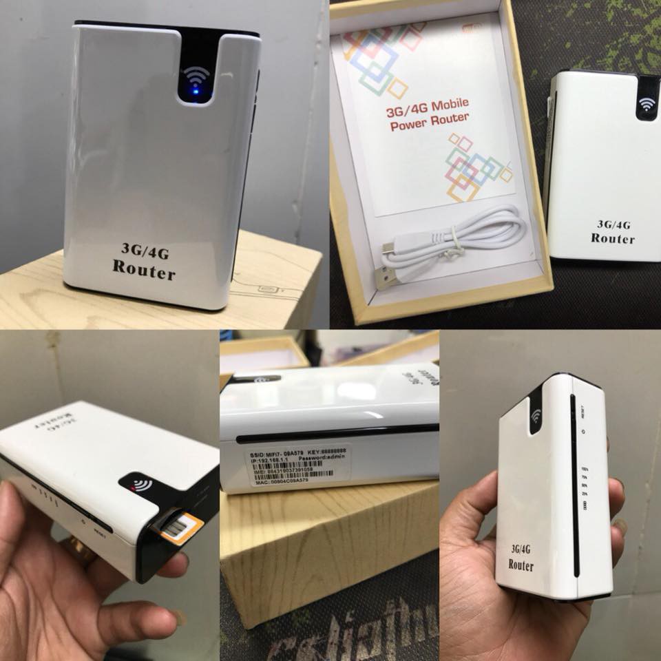 Bộ Phát Wifi Từ Sim 3G.4G Kiêm Pin Dự Phòng 7800mah | BigBuy360 - bigbuy360.vn
