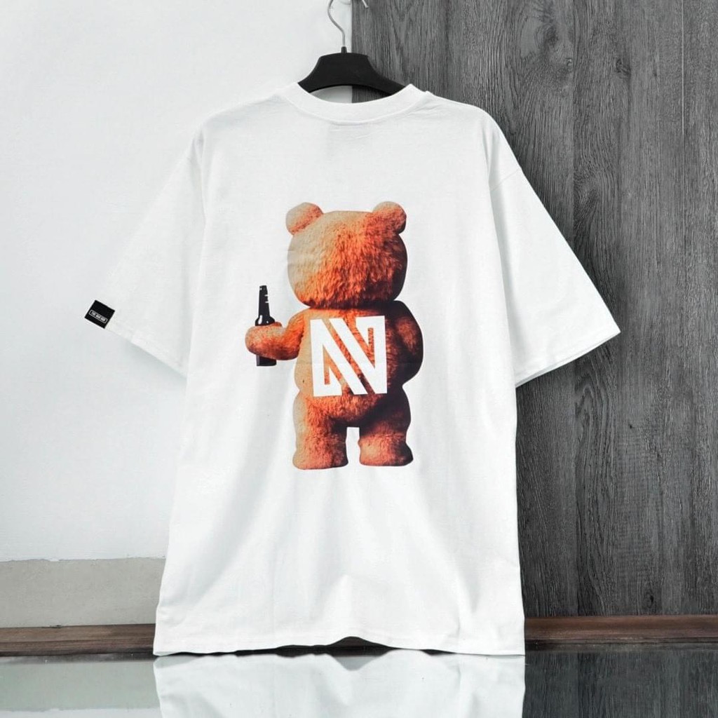 Áo thun tay lỡ TBG Teddy Champion logo MSW Town Fullbox ,áo phông T shirt nam nữ unisex | BigBuy360 - bigbuy360.vn