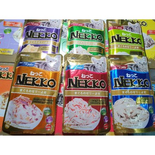 Pate Nekko dạng thạch cho mèo đủ vị nekko tuna in jelly 70g
