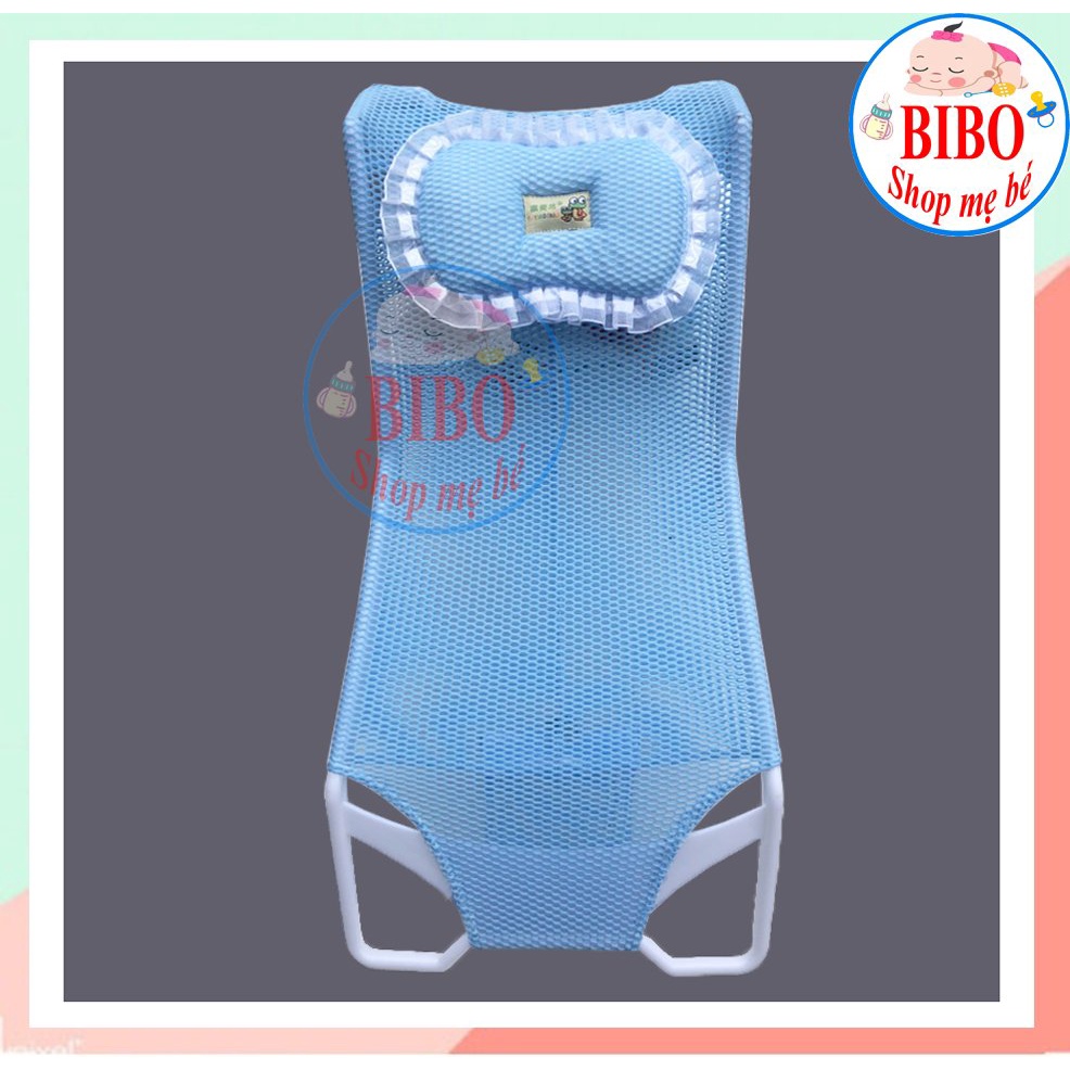 Lưới Tắm, Giá Tắm Kèm Gối Cho Bé Sơ Sinh