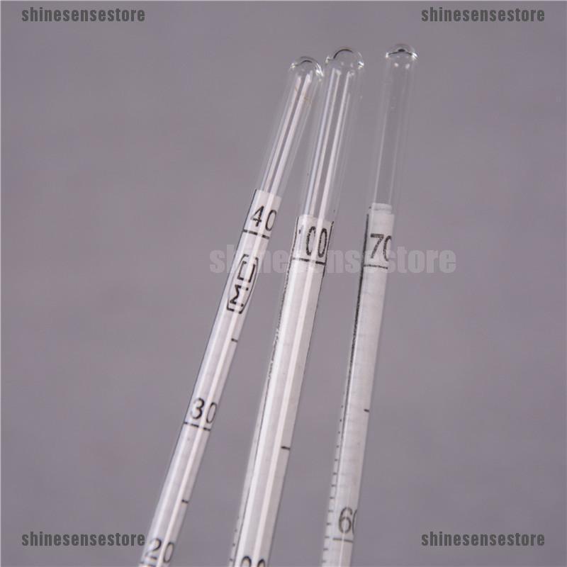 0-100% Hydrometer Máy đo nồng độ cồn Máy đo nồng độ cồn