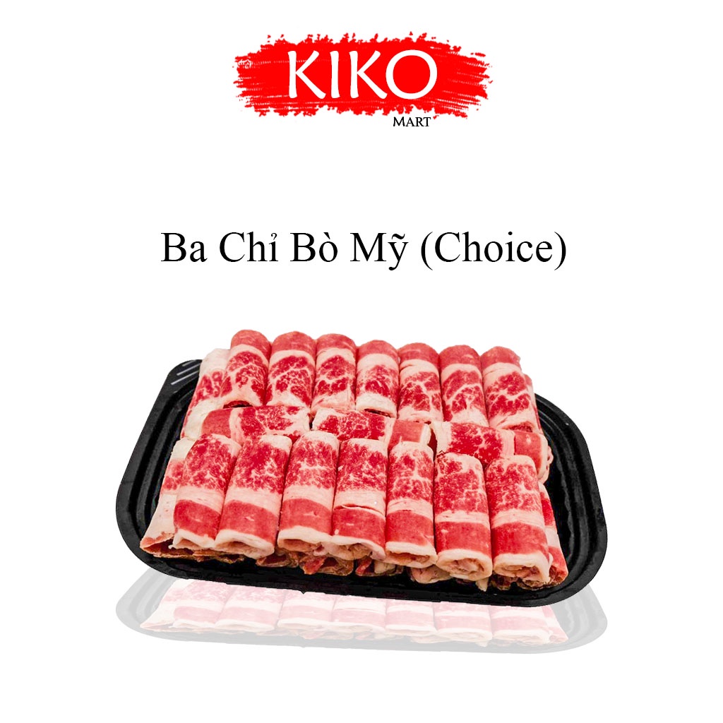 Ba Chỉ Bò Mỹ 500gr Lẩu - Nướng Giao Siêu Tốc HCM