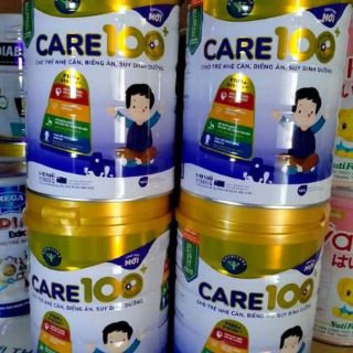 [Mẫu Mới] Sữa Care 100 + hộp 900g (Date 2022)