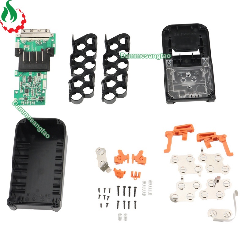 Vỏ pin AEG RidGid 18V Li-ion nhận sạc zin (10 Cell 18650)