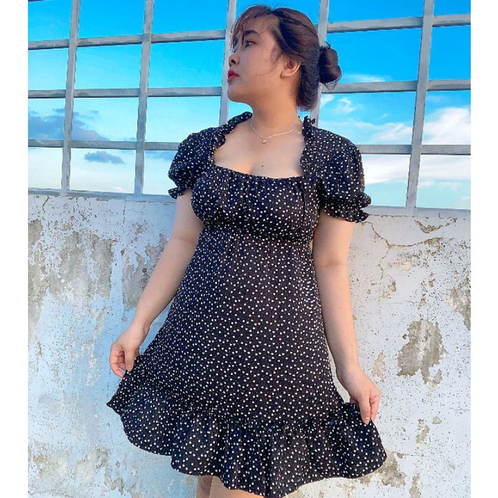 Đầm tim hở lưng bigsize 60-90kg