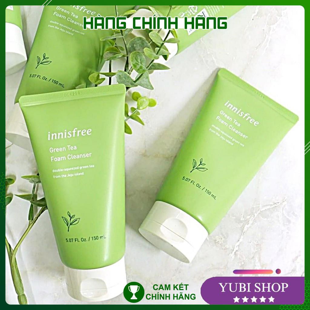 Sữa Rửa Mặt Trà Xanh Innisfree Green Tea Foam Cleanser 150ml - Hàn Quốc Chính Hãng - Sale