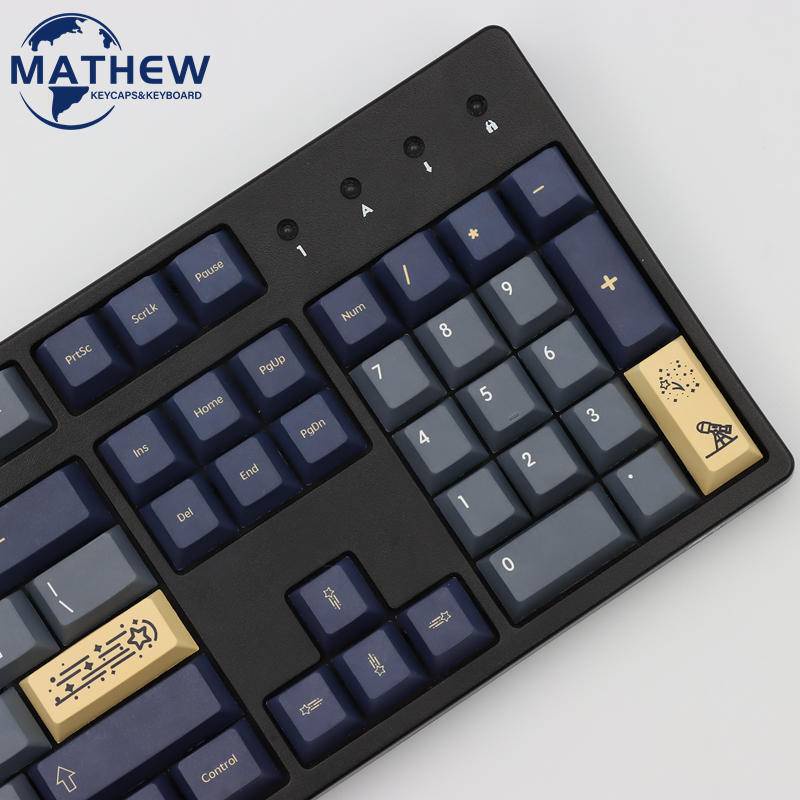 Stargaze Keycap Nắp Đậy Bàn Phím 133 Phím PBT 61 / 64 / 68 / 87 / 96 / 980 / 104 / 108