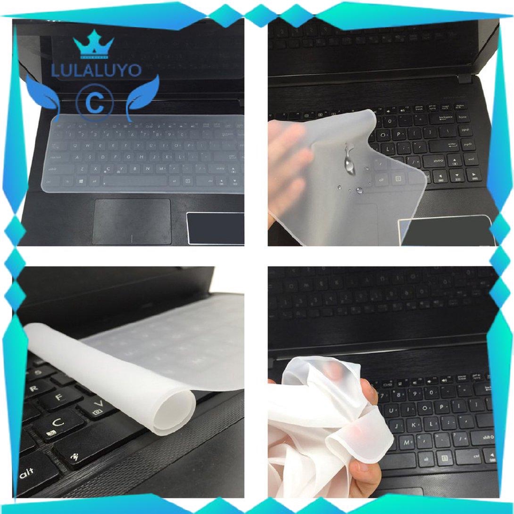 Miếng Dán Bảo Vệ Bàn Phím Bằng Silicon Chống Thấm Nước Chống Bụi Tiện Dụng