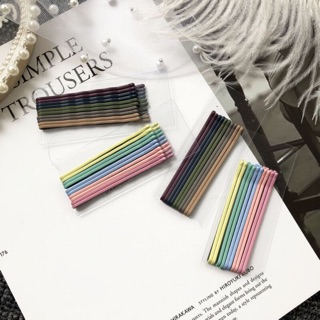 Set kẹp tăm màu pastel