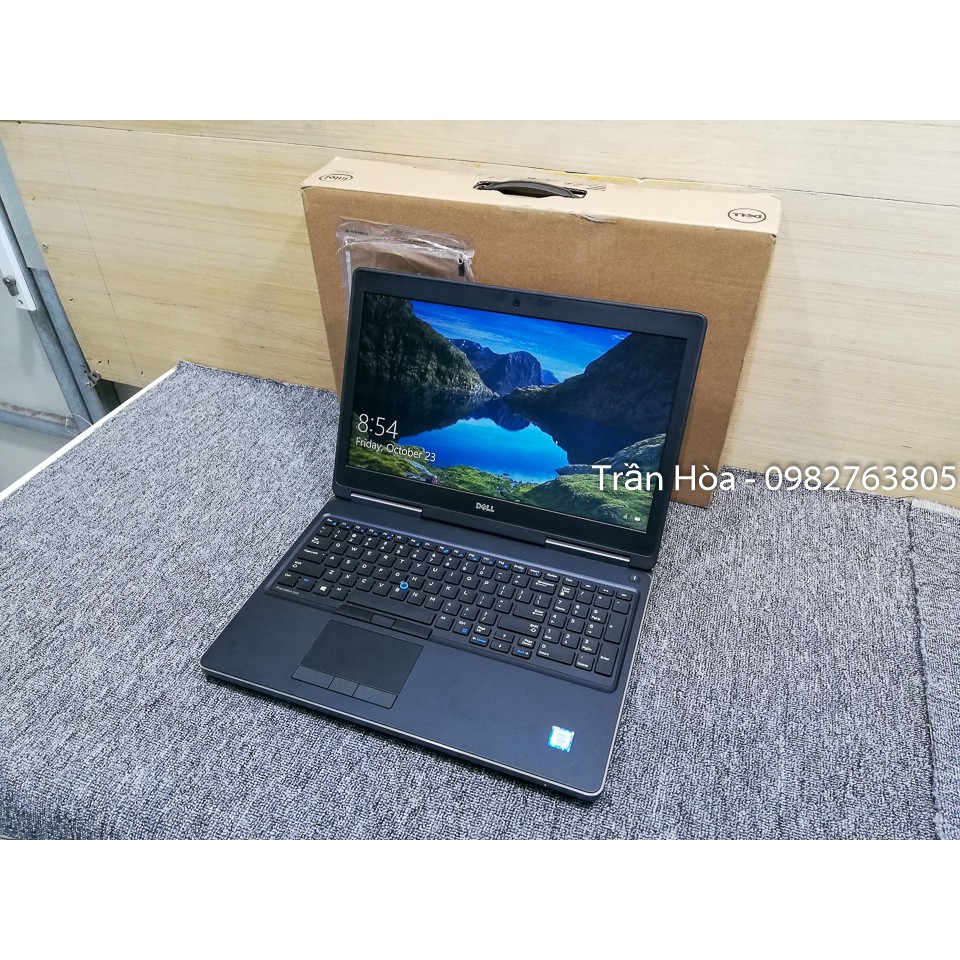 Laptop dùng đồ họa Dell Precision 7520 - Core i7 7820HQ, Ram 16GB, ổ SSD 256GB, Nvidia Quadro M2200M 4GB GDDR5. | BigBuy360 - bigbuy360.vn