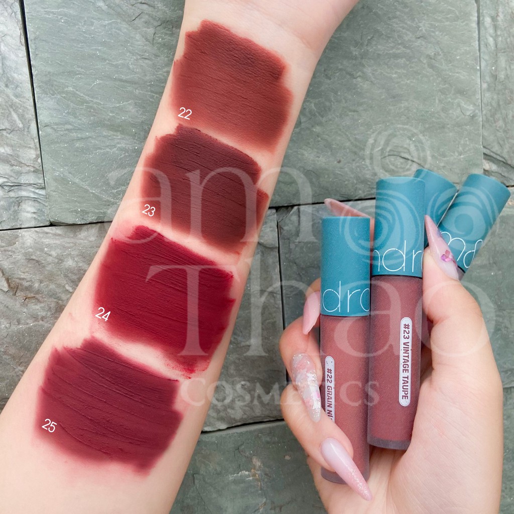 Son Kem Romand Zero Velvet Tint - Vintage Filter Series | Thế Giới Skin Care