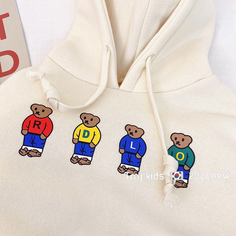 Áo Hoodie Thời Trang Mùa Thu Đông Phong Cách Phương Tây Dành Cho Trẻ Nhỏ