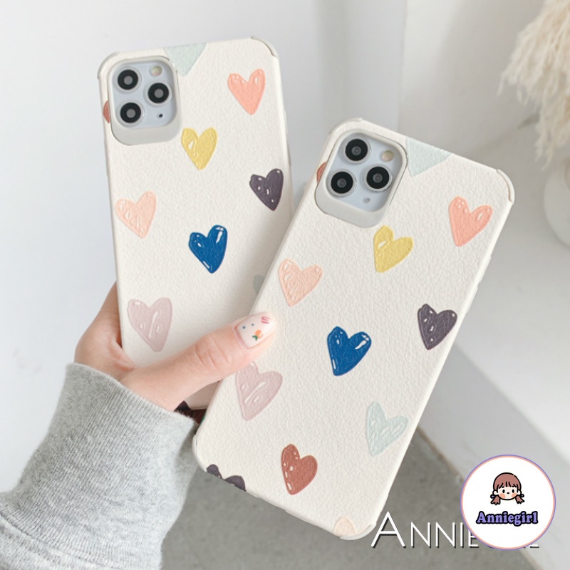 Ốp lưng Mềm In Hình Trái Tim 3D Cho IPhone 12 11 Pro Max Xs Max XR XS 7 8 Plus SE | BigBuy360 - bigbuy360.vn