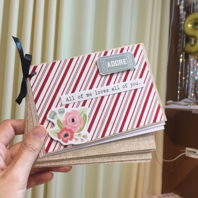 mini album scrapbook