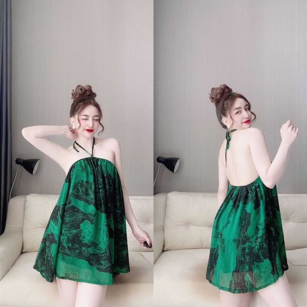 Váy ngủ sexy ❣️FREE SHIP❣️ Đầm ngủ sexy Chất Siêu Mát Dáng Siêu Xinh &lt;65kg