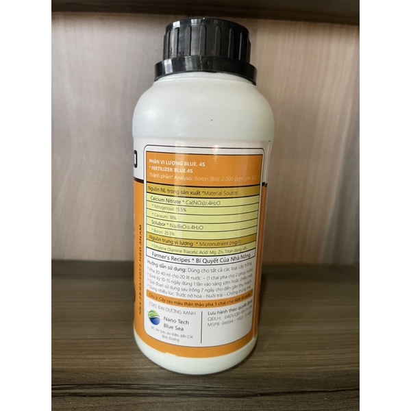 PHÂN BÓN VI LƯỢNG -BO Titan 500ml