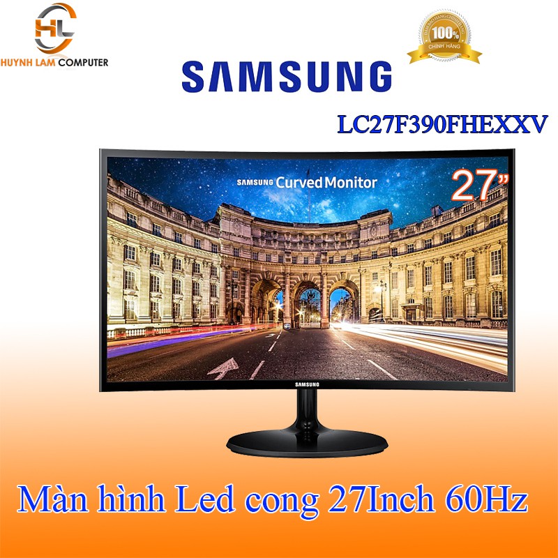 Màn hình 27Inch Samsung LC27F390FHEXXV Led Cong (Đen) 1920*1080p 60Hz - PSD phân phối