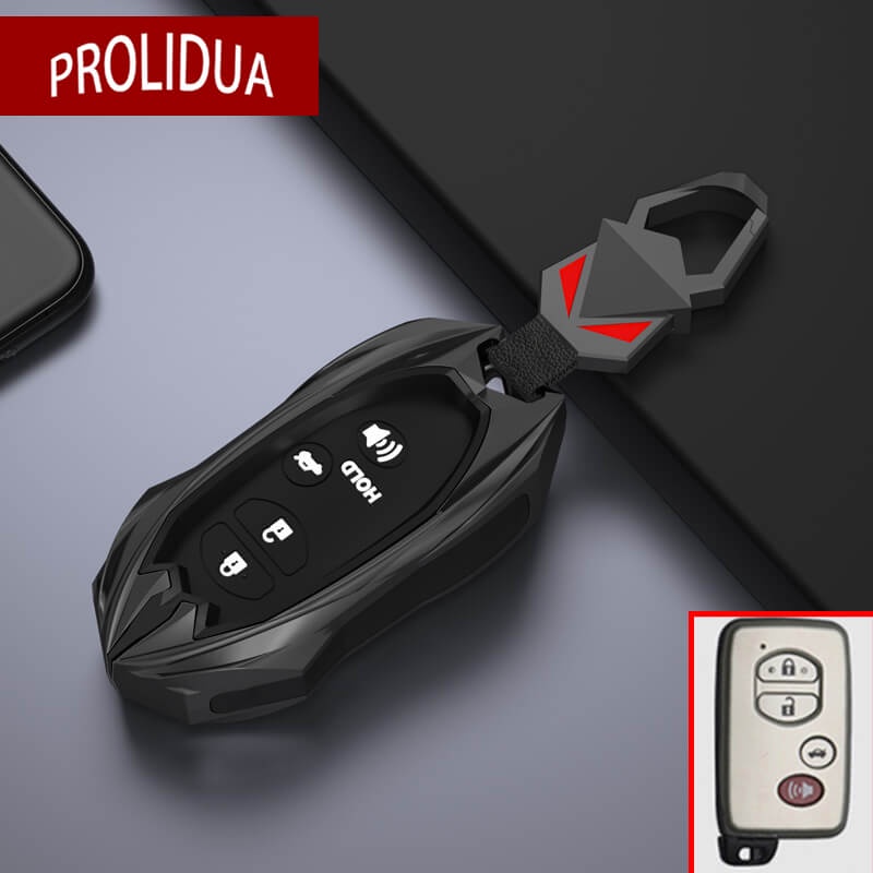 Vỏ Chìa Khóa 3+1 Nút Cho Xe Toyota Camry Altis Prado Land Cruiser Prius