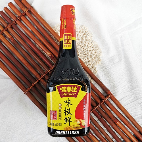 Xì Dầu Master 380ml - Xì dầu ngon