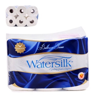 Giấy vệ sinh Watersilk 12 cuộn
