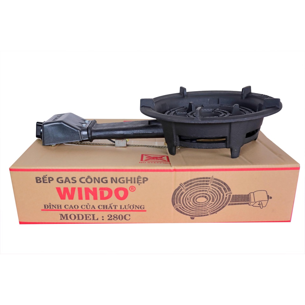 Bếp gas công nghiệp hầm Windo 280C - 280C Nhiều vòng lửa - HÀNG CHÍNH HÃNG 100%