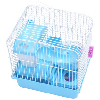 Lồng thép 2 tầng dùng cho chuột hamster tiện lợi