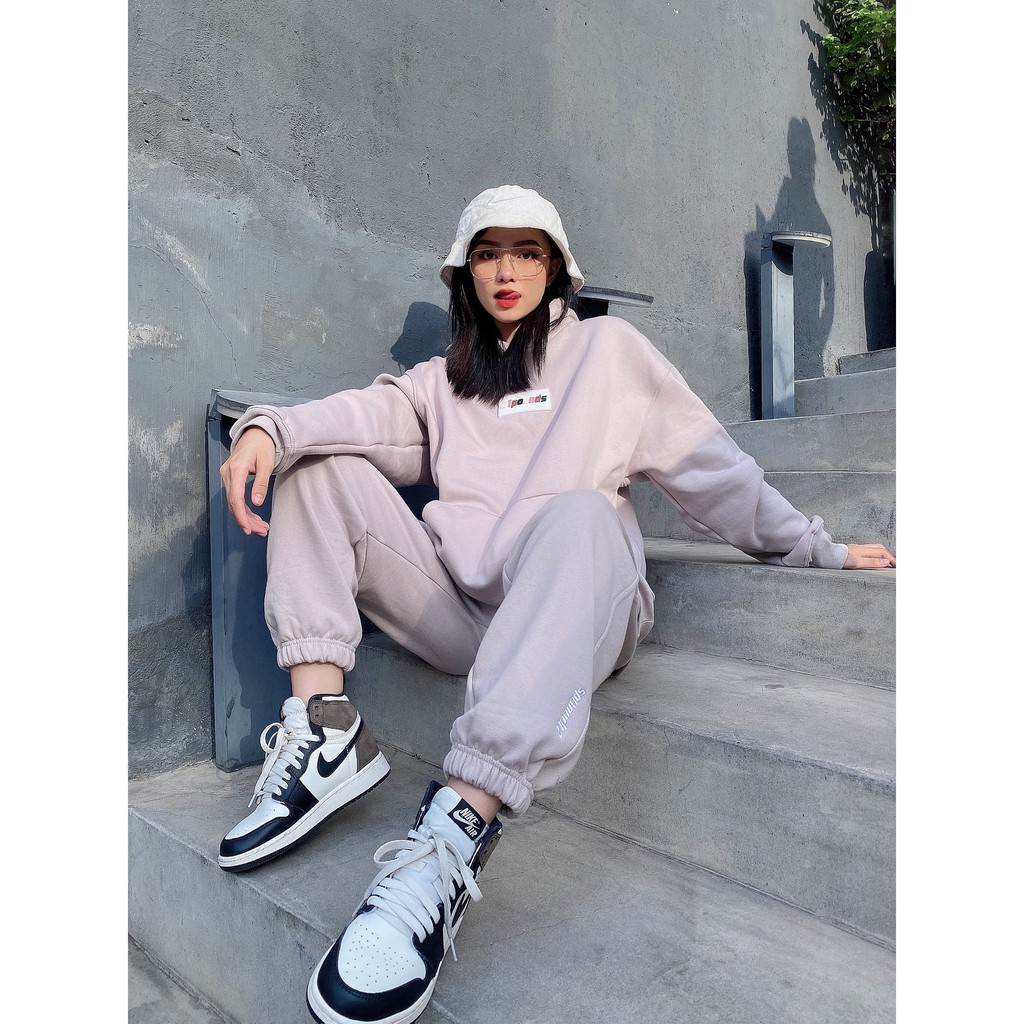 Quần dài jogger nỉ bông set 21pounds