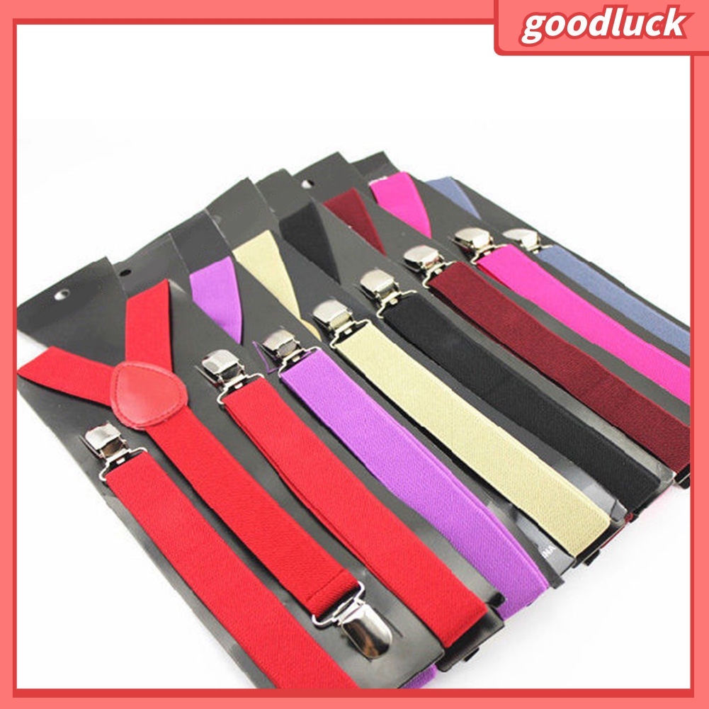 Dây đai lưng quần hình chữ Y co giãn dành cho nam và nữ