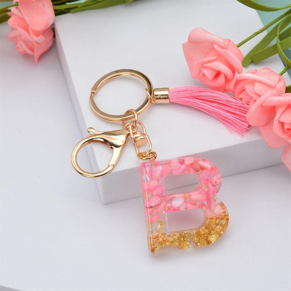 Móc Khóa Hình 26 Chữ Cái Thời Trang|Móc Khóa Hình Bảng Chữ Cái Dễ Thương