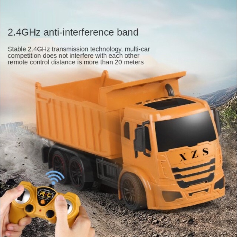 Xe Ben điều khiển thế hệ mới 2.4g