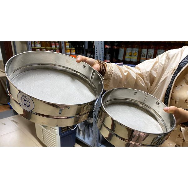 Rây lọc sữa hạt 22cm và 27cm siêu mịn chất liệu inox, nhanh gọn, tiện lợi, dễ sử dụng - Healthyfood - Behapy