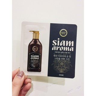 (MBC-sample) Gói dùng thử tẩy da chết body Happy Bath Eau Thermale Silica Scrub Wash 5ml | BigBuy360 - bigbuy360.vn