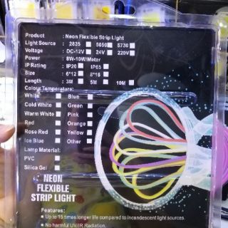 Led neon 12v 5m
