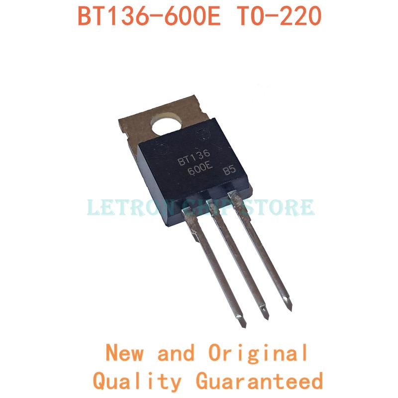 Set 10 chip chuyển đổi Ic Bt136-600e sang220 Bt136-600 Bt136 600e Para-220 Novo E