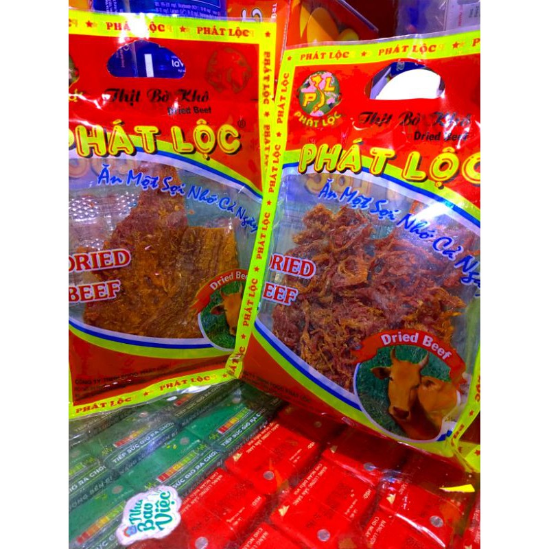 Thịt bò khô phát lộc 75g