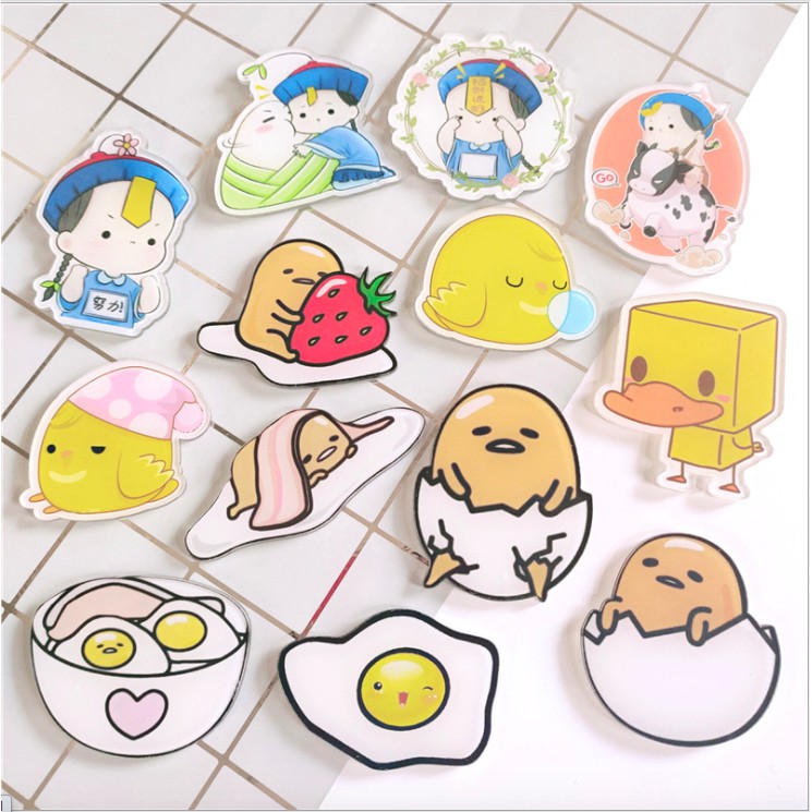 Pin Stick cài balo, túi xách cương thi dễ thương
