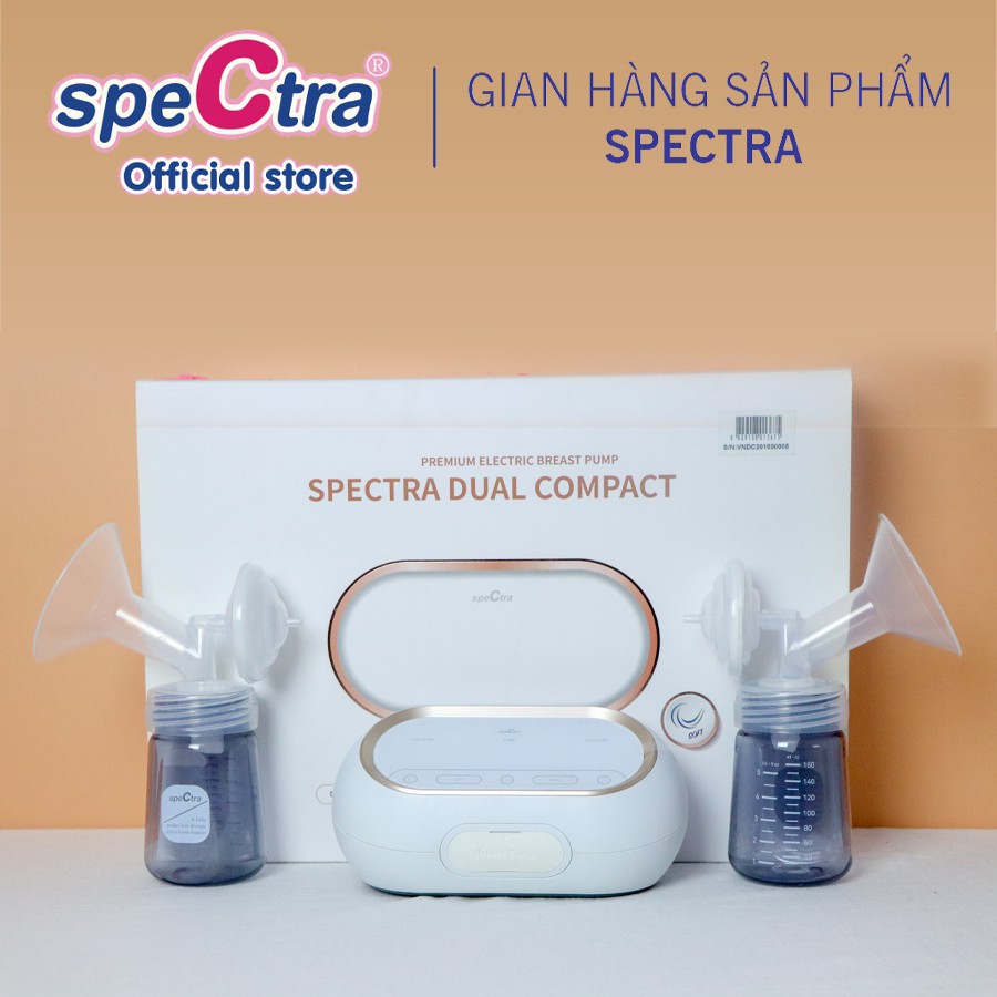 Máy Hút Sữa Đôi/Kép Spectra Dual Compact (Bảo Hành 2 Năm)