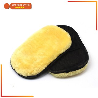 Găng Tay Rửa Xe Ô Tô Chuyên Dụng, Chất Liệu Lông Cừu Siêu Mịn Giữ Bọt Tốt VER2 – 1 Chiếc