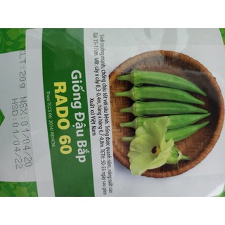 Hạt giống đậu bắp gói 20 gam