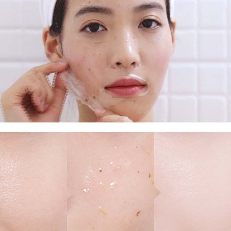 [ CHÍNH HÃNG ] Mặt Nạ Lột Tẩy Tế Bào Da Chết APRILSKIN Real Calendula Peel Off Pack 100g - Hàn Quốc