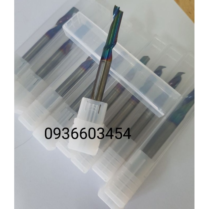 mũi phay khóa nhôm cao cấp, mũi phay nhôm cao cấp phi 8 dài 100