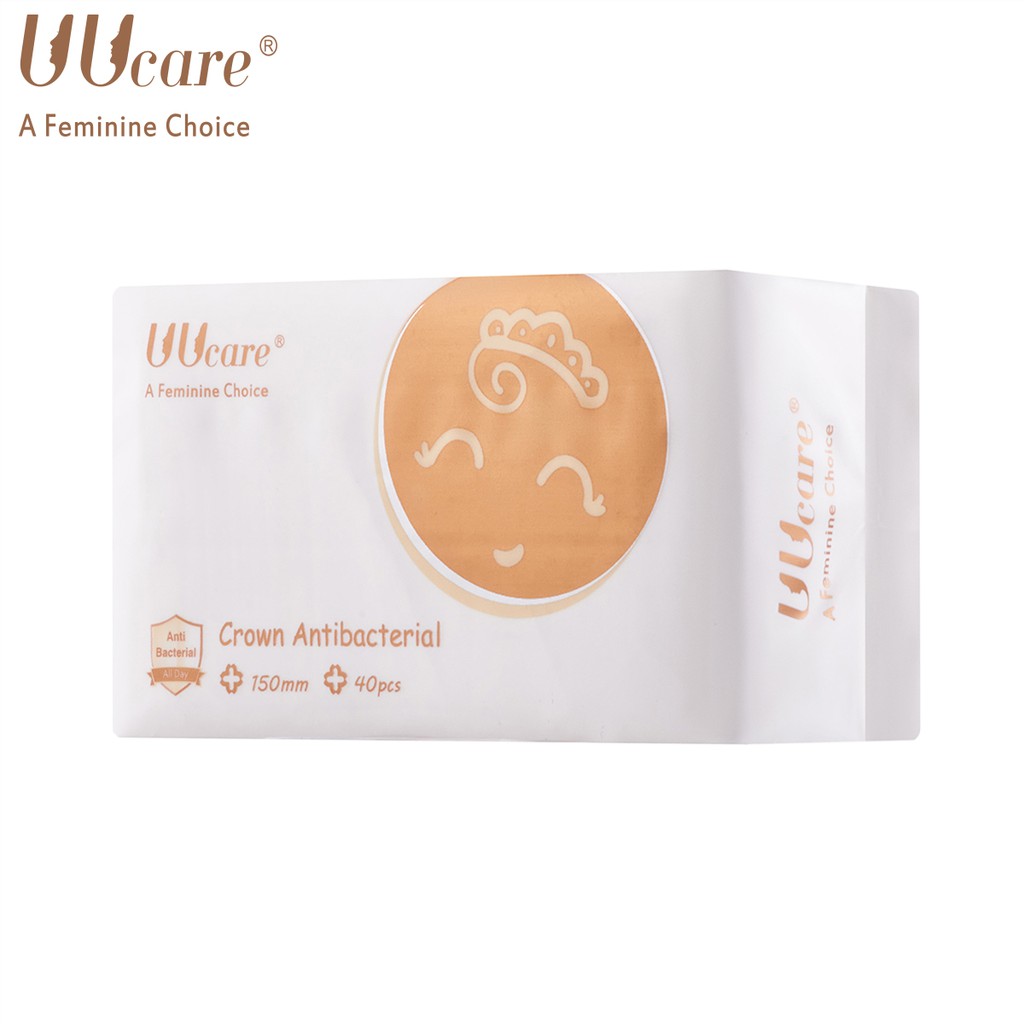 Băng vệ sinh UUcare Singapore Crown Antibacterial hàng ngày 15cm